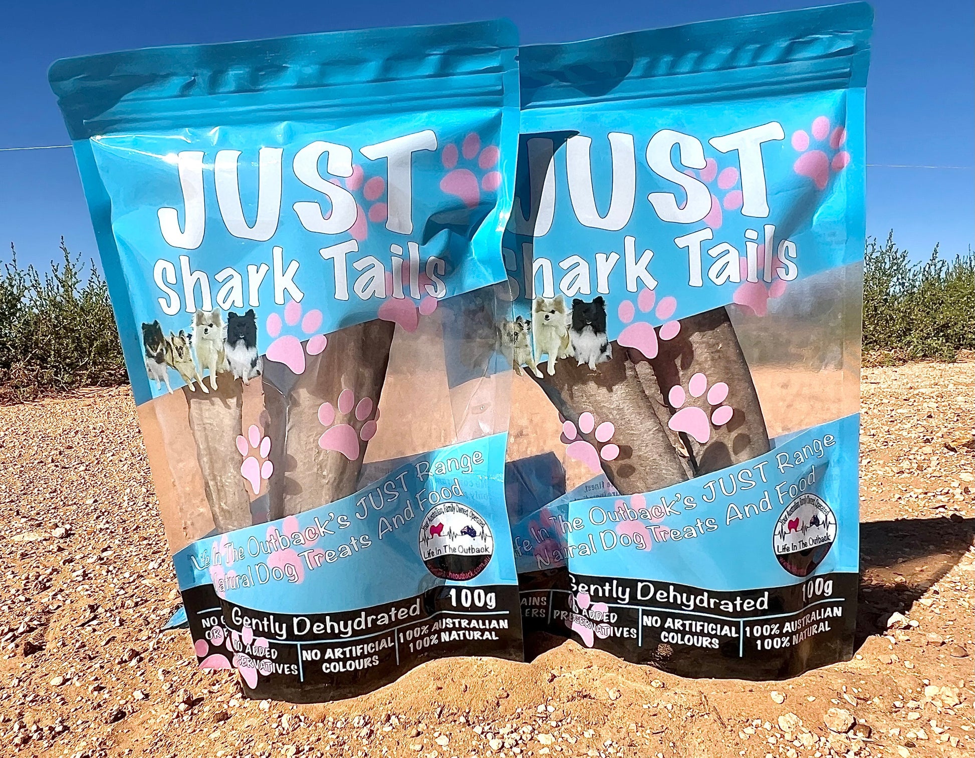 1x Just Shark Tails - Pet And Farm