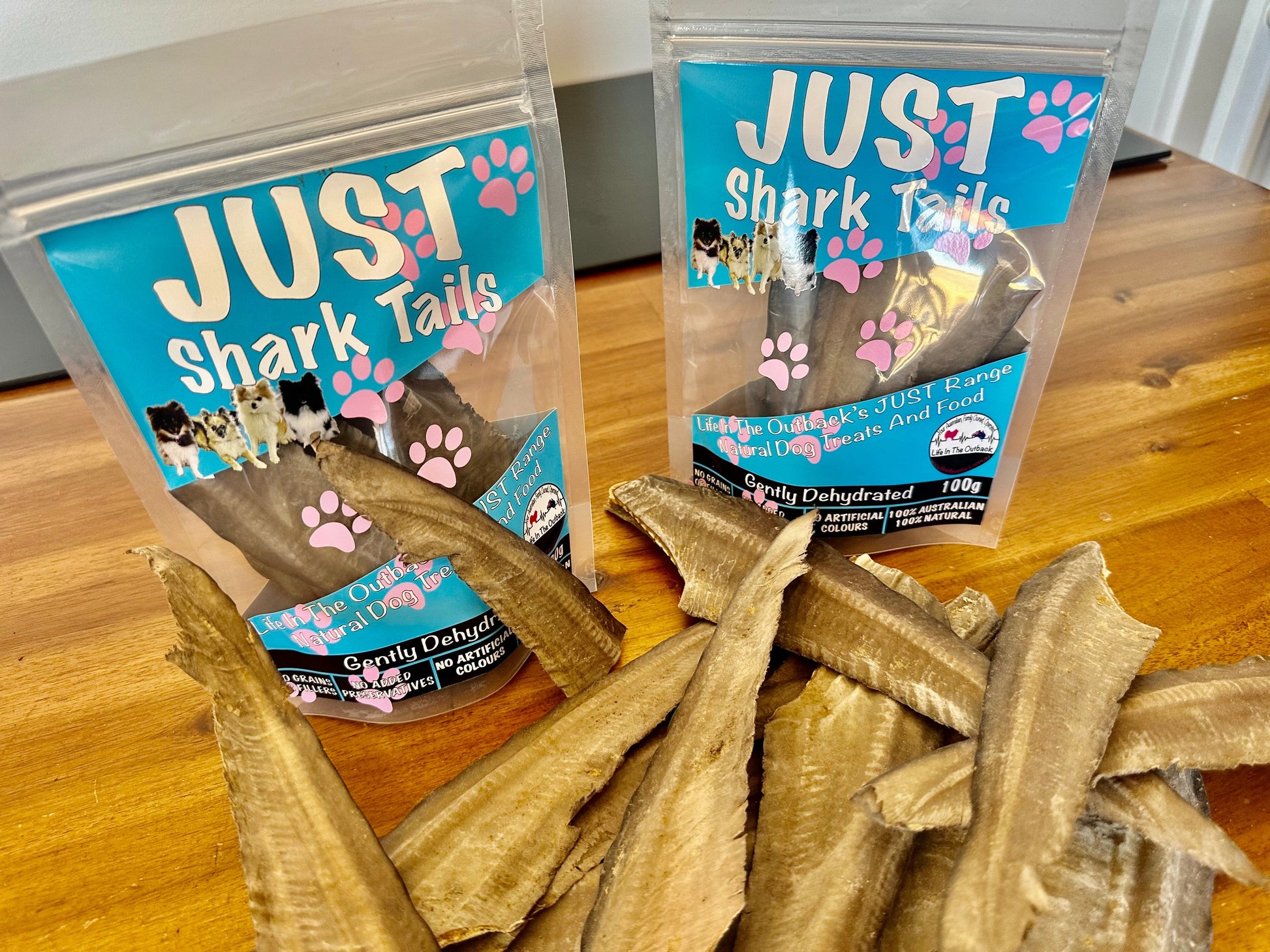 1x Just Shark Tails - Pet And Farm