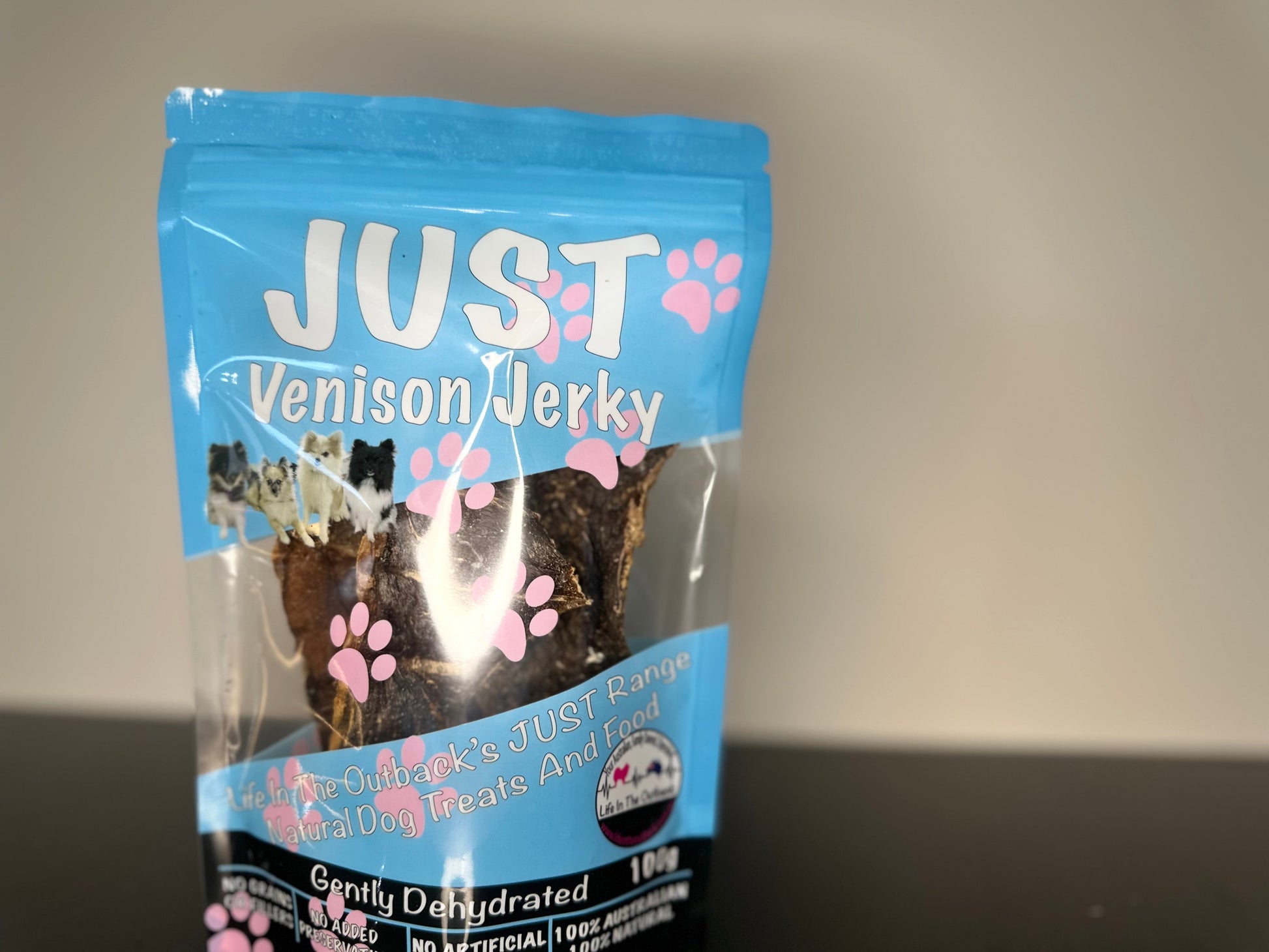 1x Just Venison Jerky - Pet And Farm