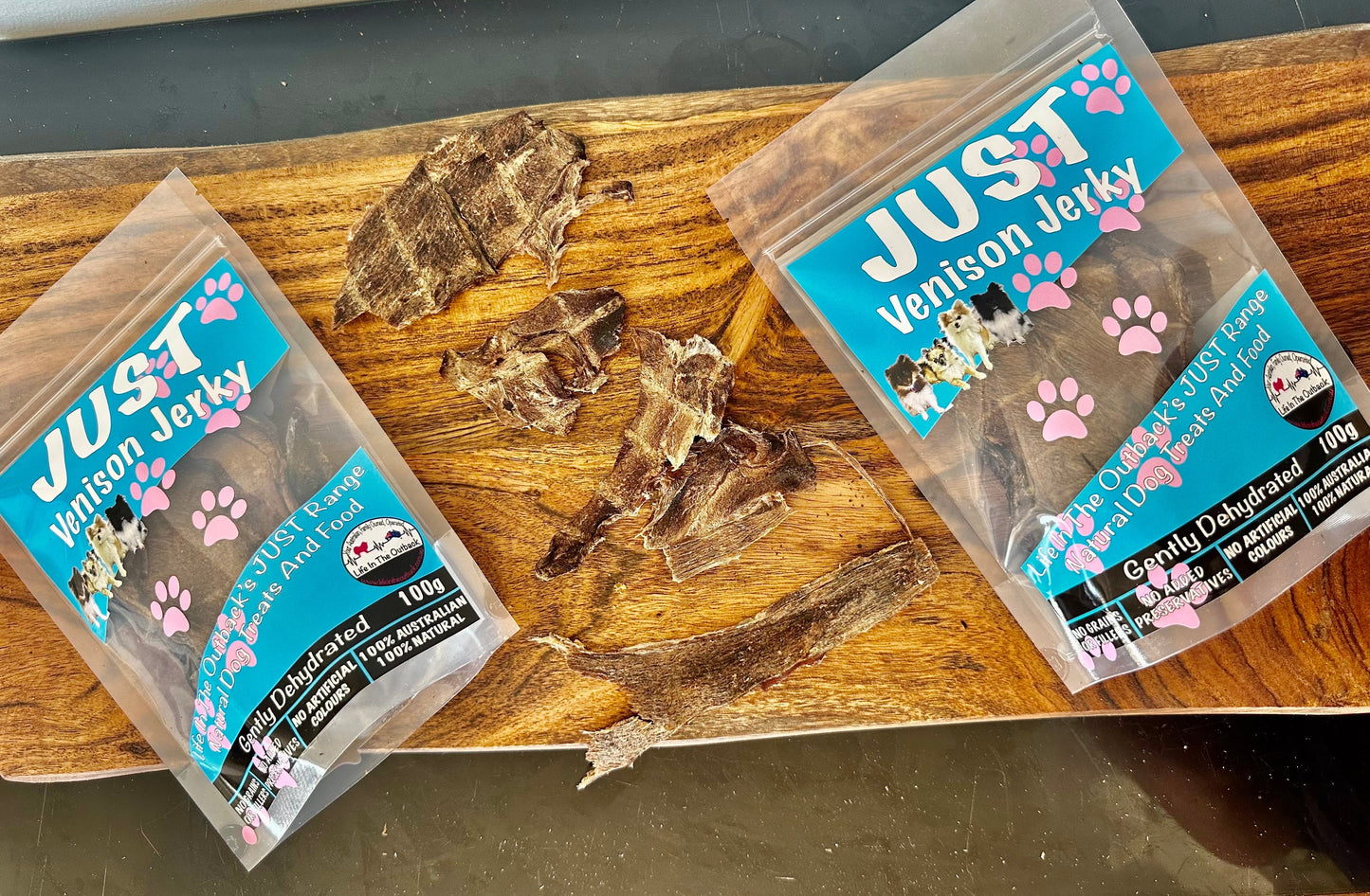 1x Just Venison Jerky - Pet And Farm