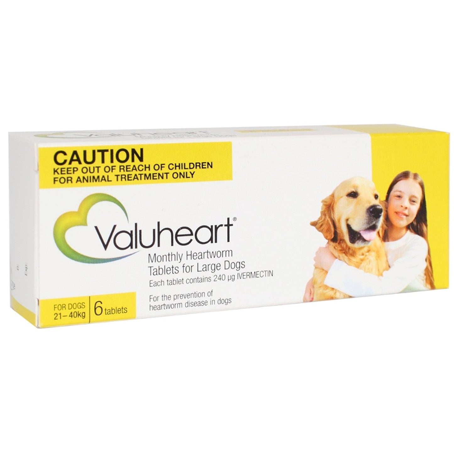 Valuheart For Large Dogs Up To 40kg Gold - Pet And Farm
