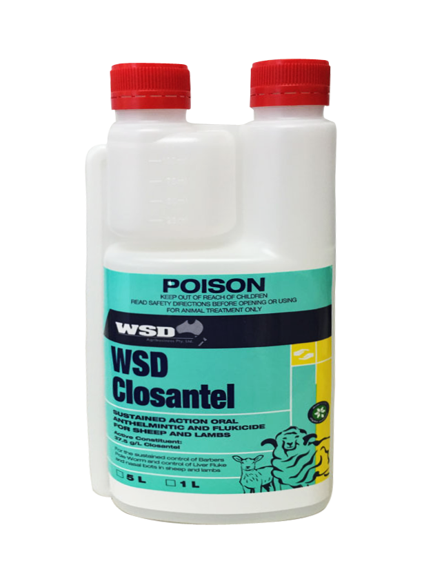 WSD Closantel Narrow Spectrum Drench - Pet And Farm