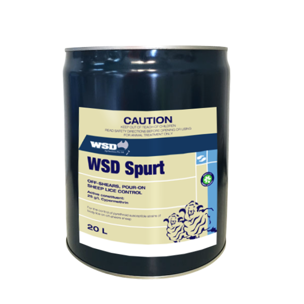 WSD Spurt Off-Shears Pour On Sheep Lice Control - Pet And Farm