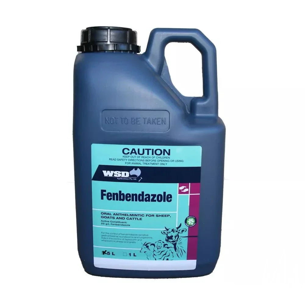 WSD Fenbendazole 25 5L Quad - Pet And Farm