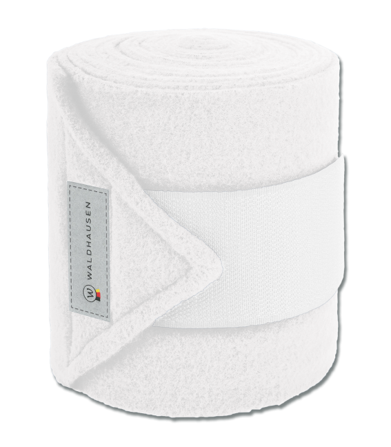 Waldhausen Esperia Polar Fleece Bandages - White 4pk - Pet And Farm