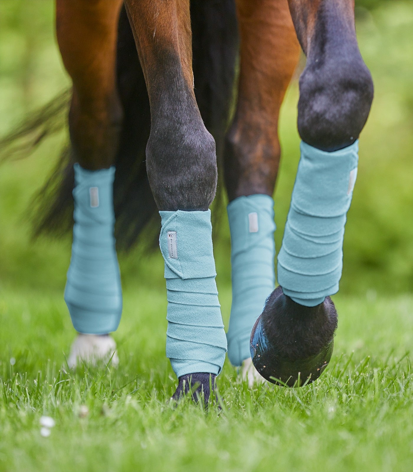 Waldhausen Esperia Polar Fleece Bandages- Rose 4pk - Pet And Farm