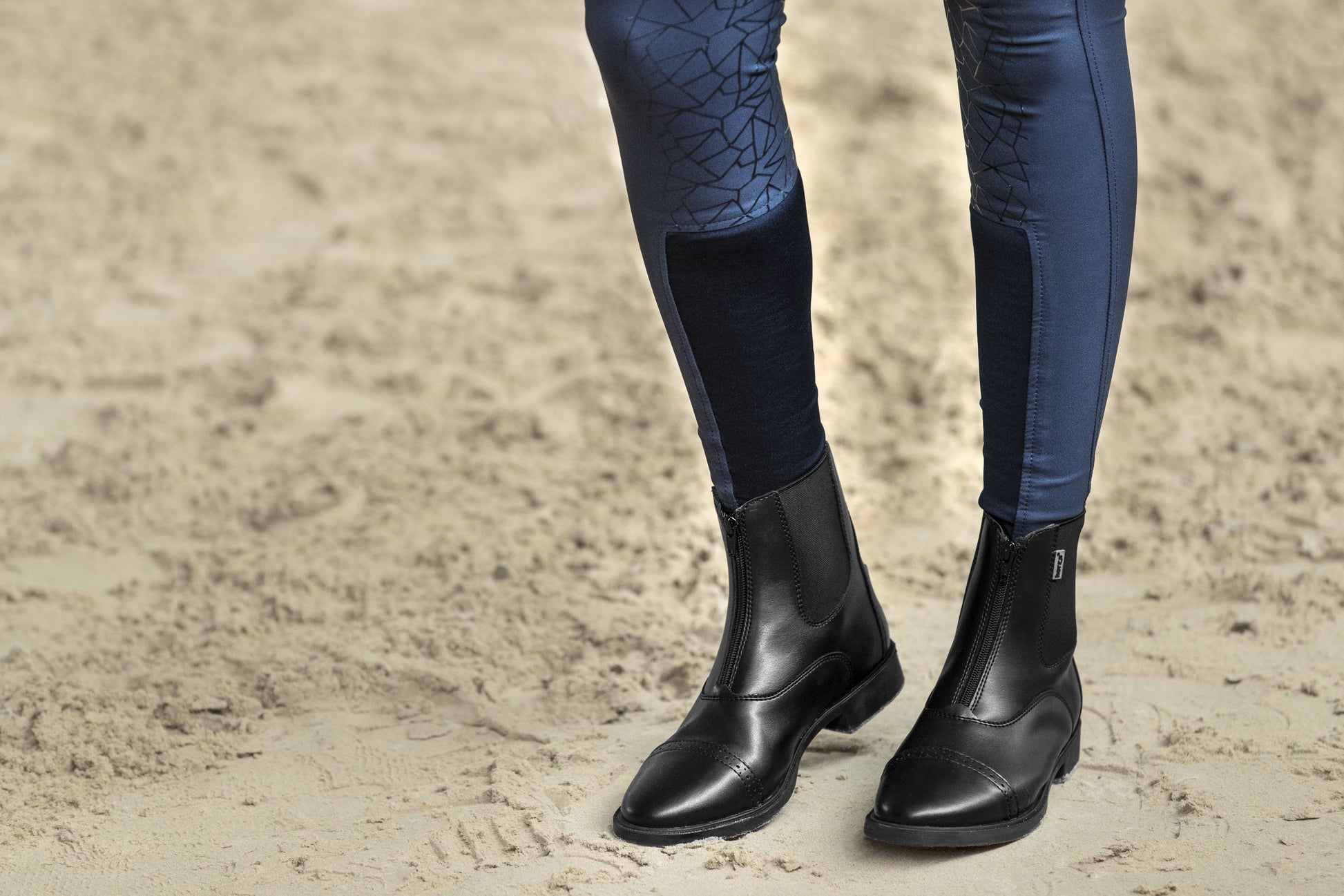 Horze Wexford LDS' Front Zip Paddock Boots - Pet And Farm