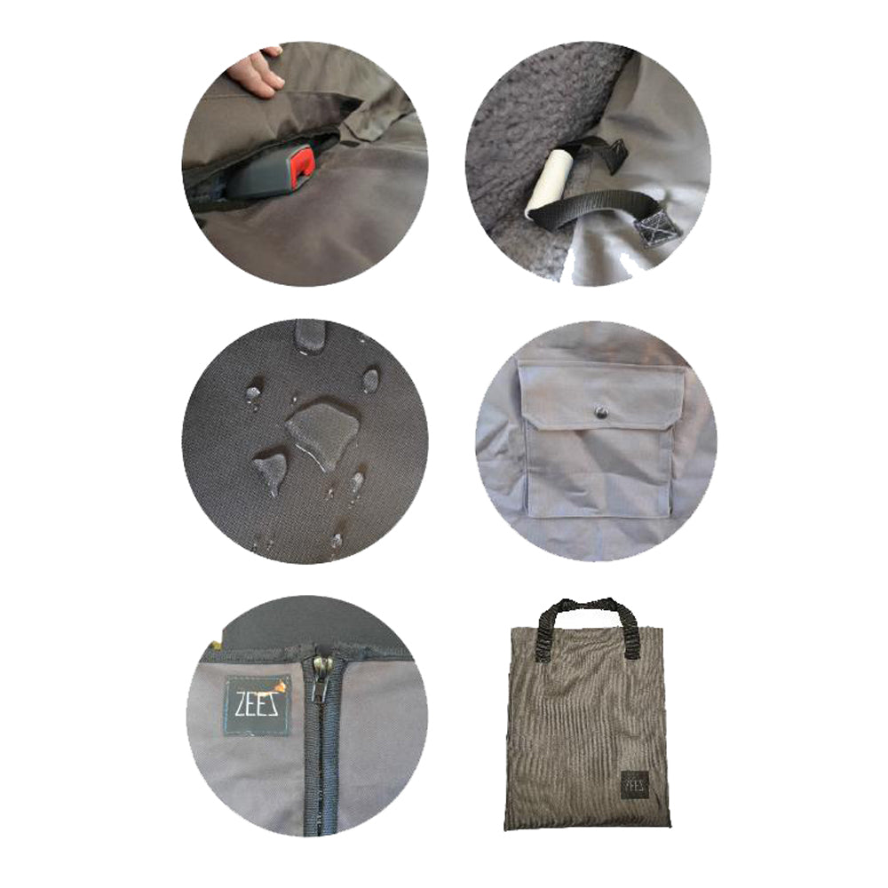 ZeeZ Car Seat Cover Hammock Premium Waterproof - Pet And Farm