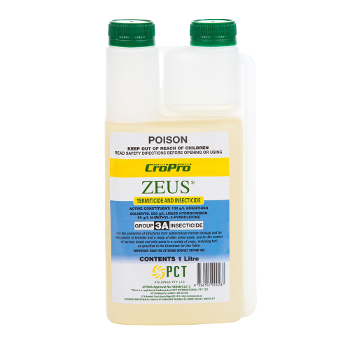 Zeus Bifenthrin Termiticide Insecticide 1L - Pet And Farm