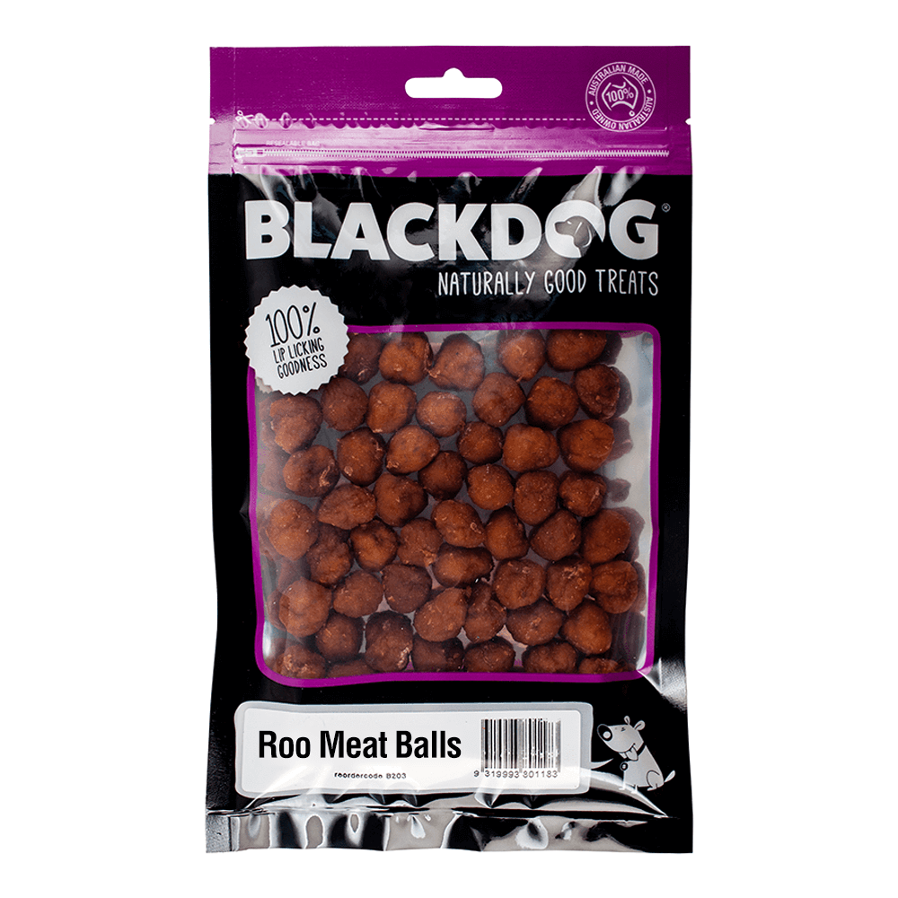 Blackdog Roo Meat Balls 250g - Pet And Farm