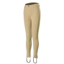 Horze Nora Childrens Jodhpurs (Beige) size 120 - Pet And Farm