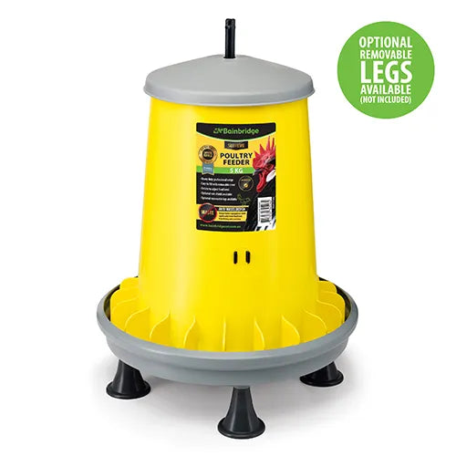 Bainbridge Supreme Poultry Feeder with Cover – 5kg - Pet And Farm