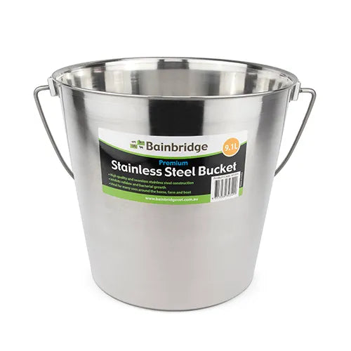 Stainless Buckets - Pet And Farm