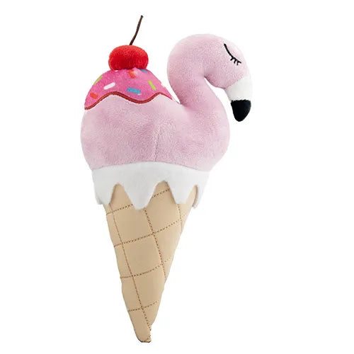 Fifi The Flamingo Plush Pups Dog Toy
