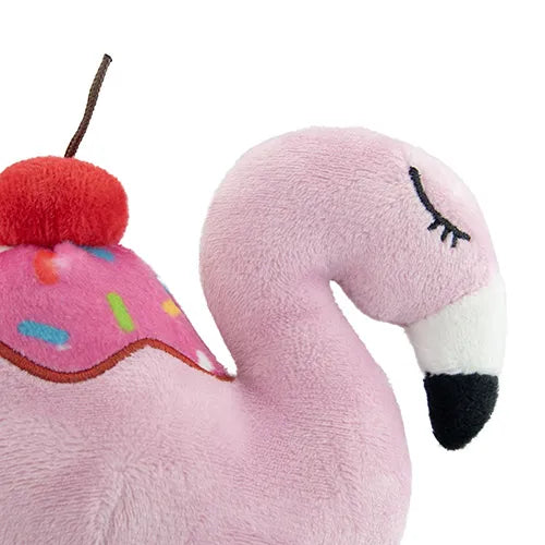 Fifi The Flamingo Plush Pups Dog Toy