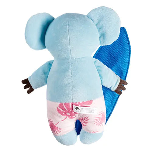 Steve The Surfer Koala Splash Critters Dog Toy - Pet And Farm