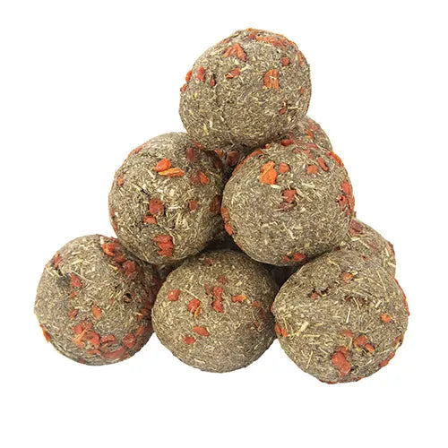 Small Animal Treat Carrot Balls 10pk