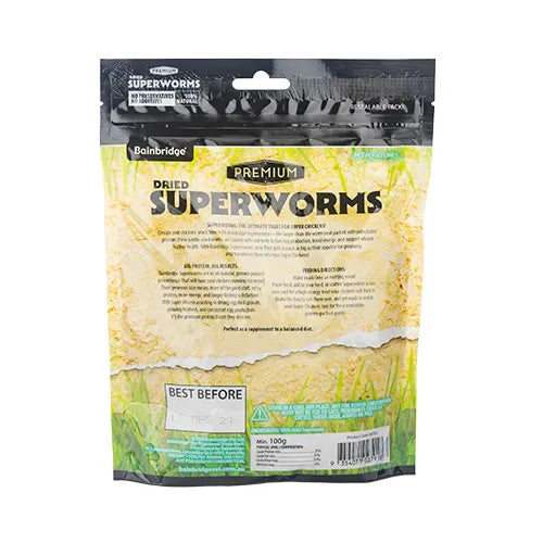 Bainbridge Dried Superworms - Pet And Farm