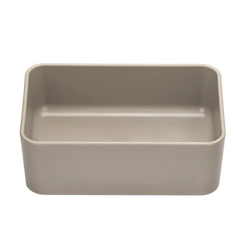 Small Animal Feeder Bowl Weighted Rectangular