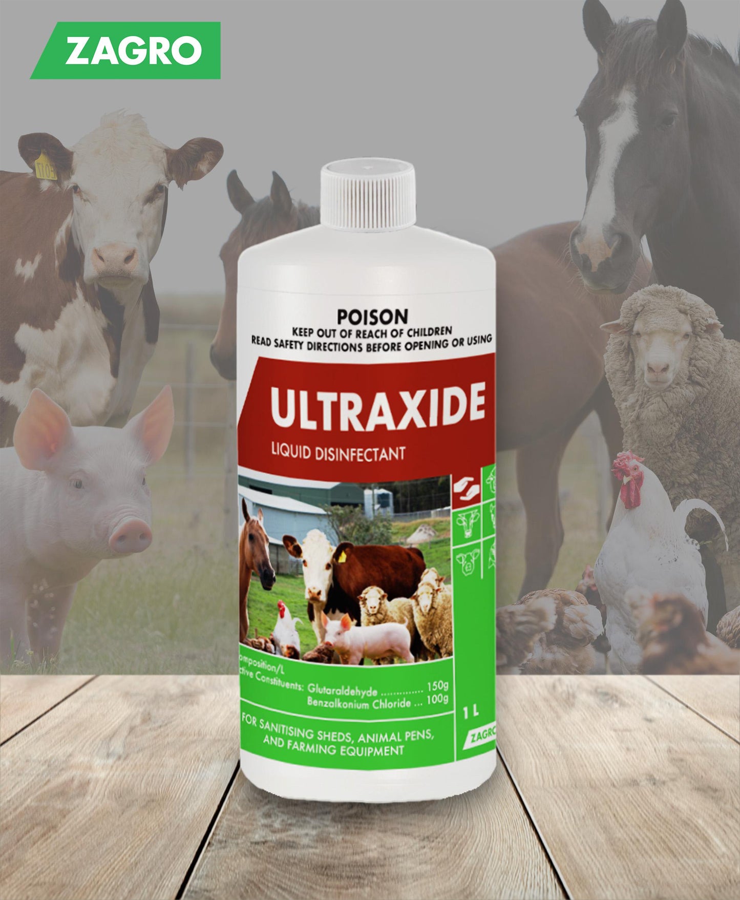 Ultraxide Disinfectant - Pet And Farm