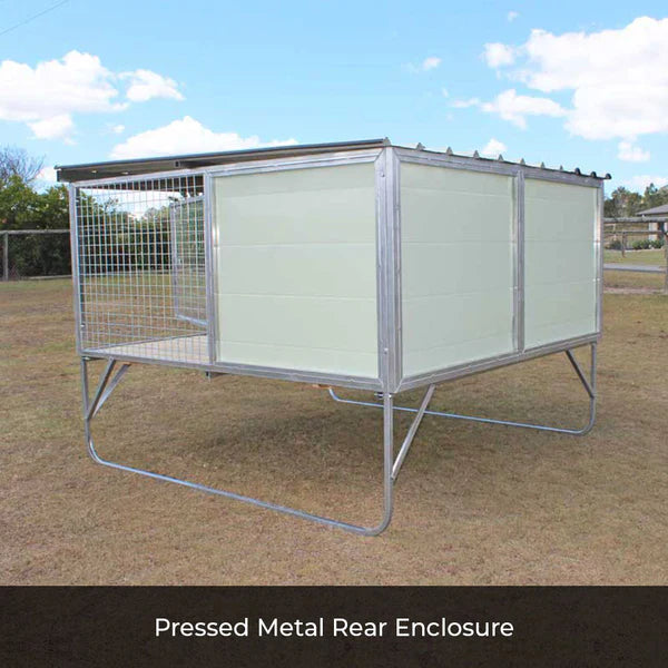 Aussie Dog Kennels Raised Dog Kennel - Pet And Farm