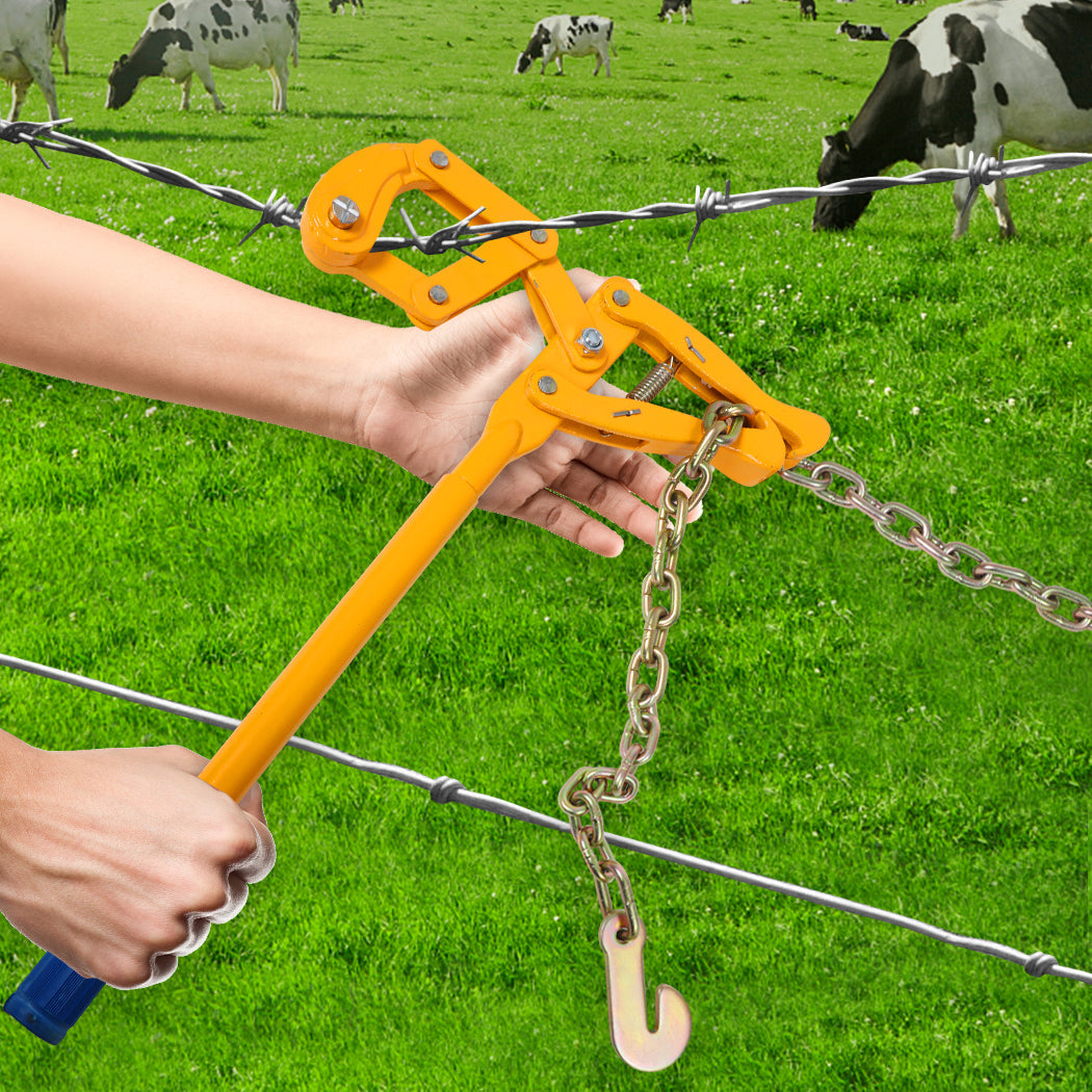 Wire Fencing Strainer Plain & Barbed Chain Repair Tool Electric Fence Energiser - Pet And Farm