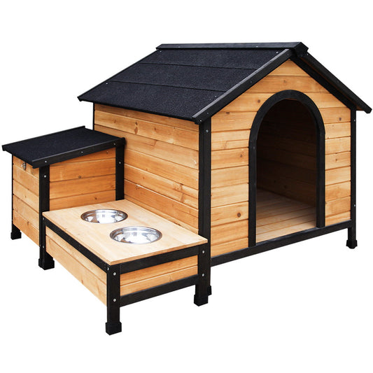 i.Pet Extra Large Wooden Pet Kennel with Storage - Pet And Farm