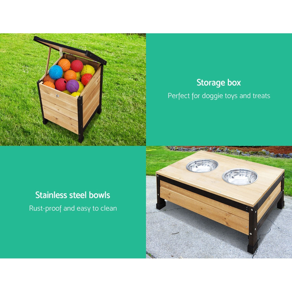 i.Pet Extra Large Wooden Pet Kennel with Storage - Pet And Farm