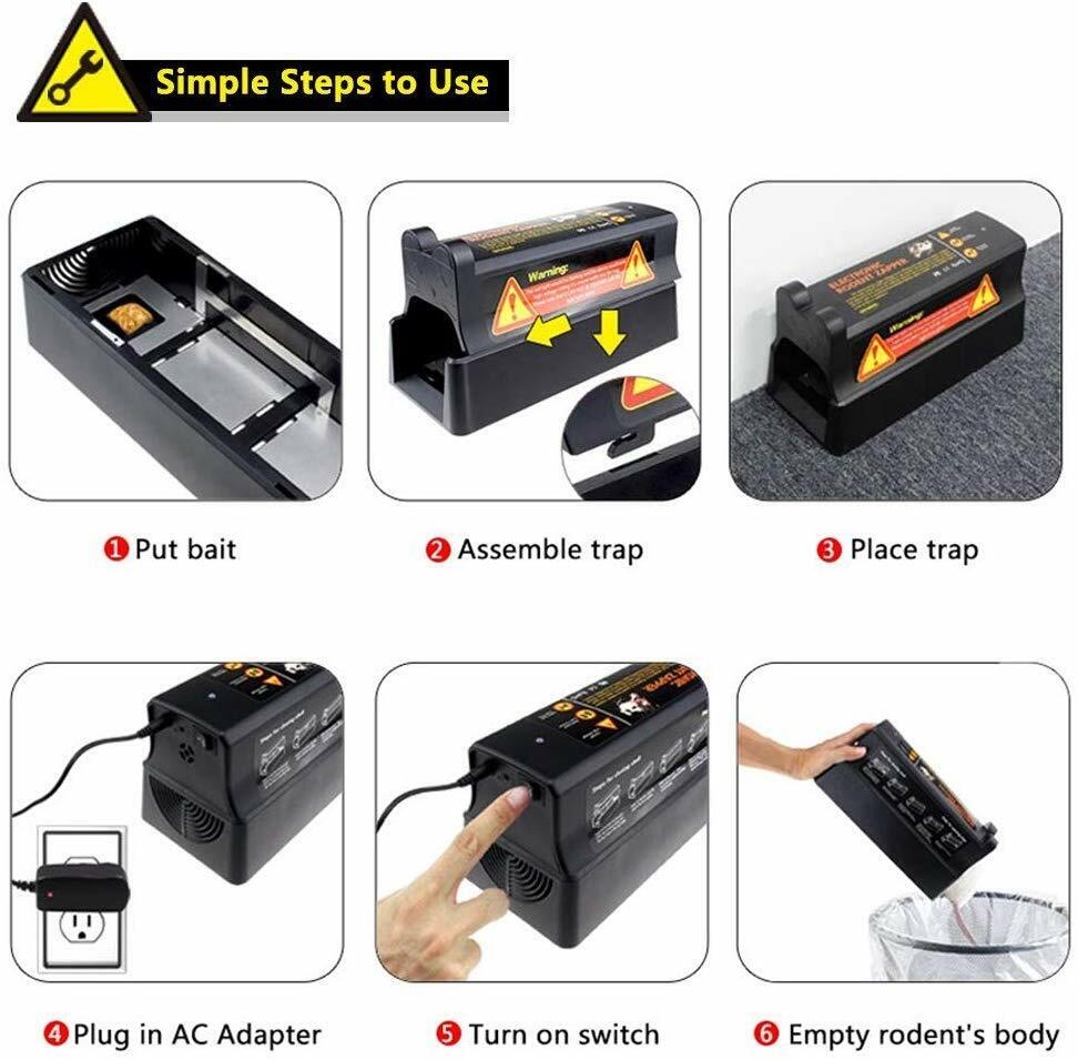 Electronic Rat And Mice Rodent Killer - Pet And Farm