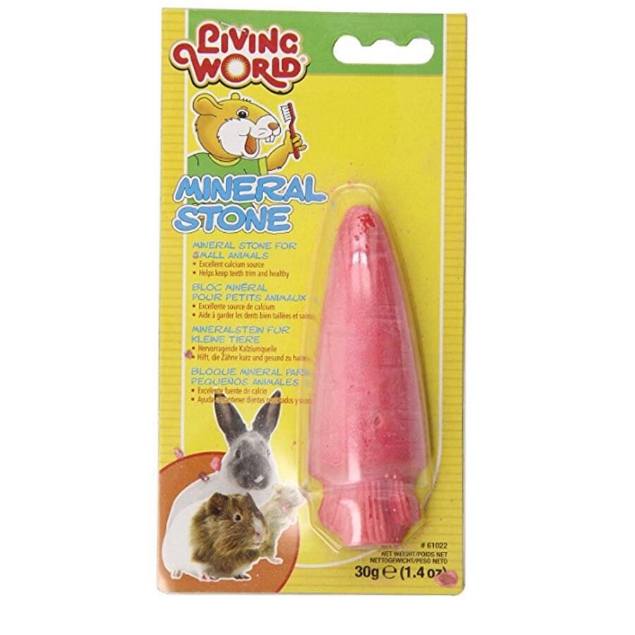 Small Animal Mineral Stone Carrot - Pet And Farm