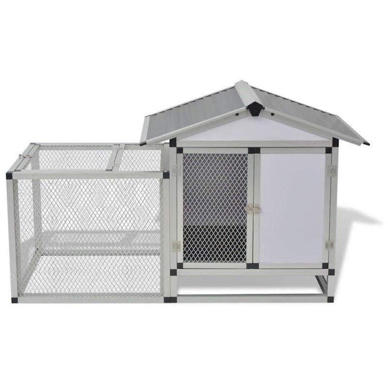 Rabbit Hutch – Aluminium - Pet And Farm