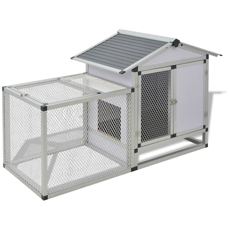 Rabbit Hutch – Aluminium - Pet And Farm