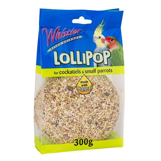 Whistler Cockatiel Lollipop 300g - Pet And Farm