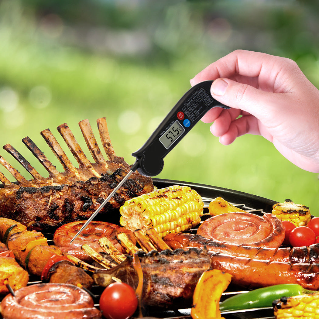 Food Thermometer Digital Thermometers BBQ Meat Kitchen Probe Temperature Magnet - Pet And Farm