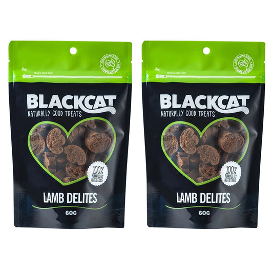 Blackcat Lamb Delites 60g 2pk - Pet And Farm