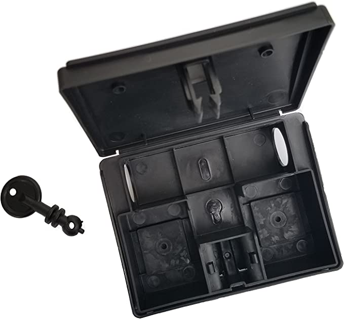 Compact Secure Mouse Bait Station - Pet And Farm