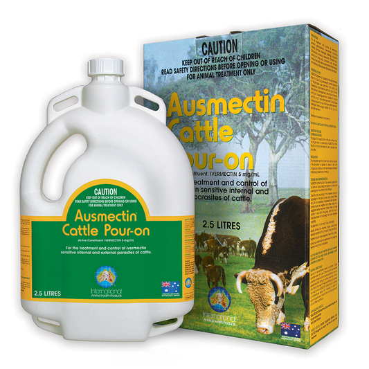 Ausmectin Pour On For Cattle 2.5L - Pet And Farm