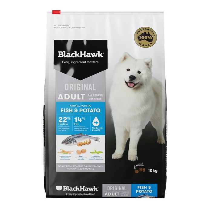 Black Hawk Dog Food Adult Fish & Potato - Pet And Farm