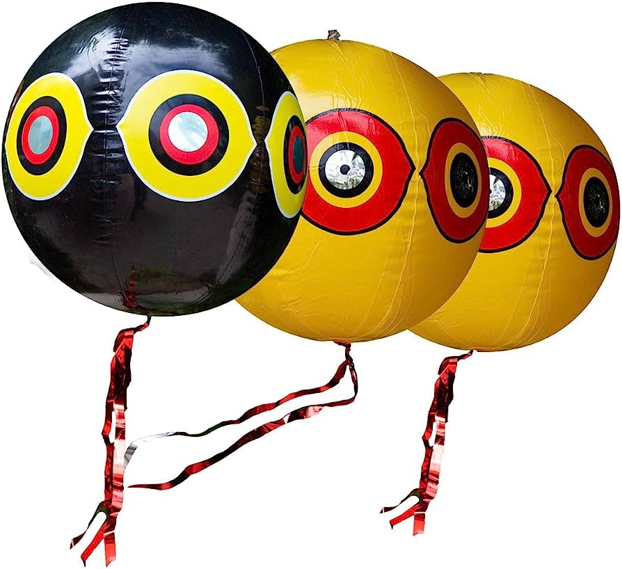 Bird Repellent Predator Eyes Balloons, Pack of 3 - Pet And Farm