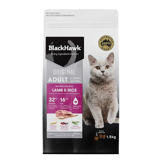 BlackHawk Adult Feline Lamb & Rice - Pet And Farm