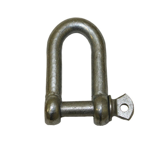 D Shackle – Galvanised 10mm - Pet And Farm