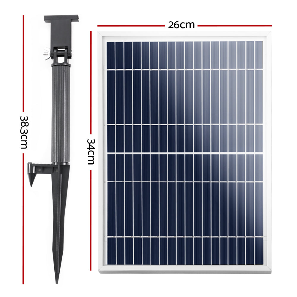 Solar Powered Pond Pump Outdoor Waterfall Bird Bath Fountains Kits 9.7 FT - Pet And Farm