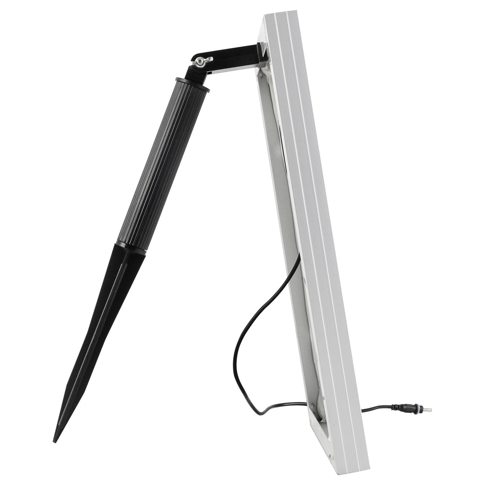 Solar Pond Pump with Battery Powered Submersible Kit LED Light & Remote 8.8 FT - Pet And Farm