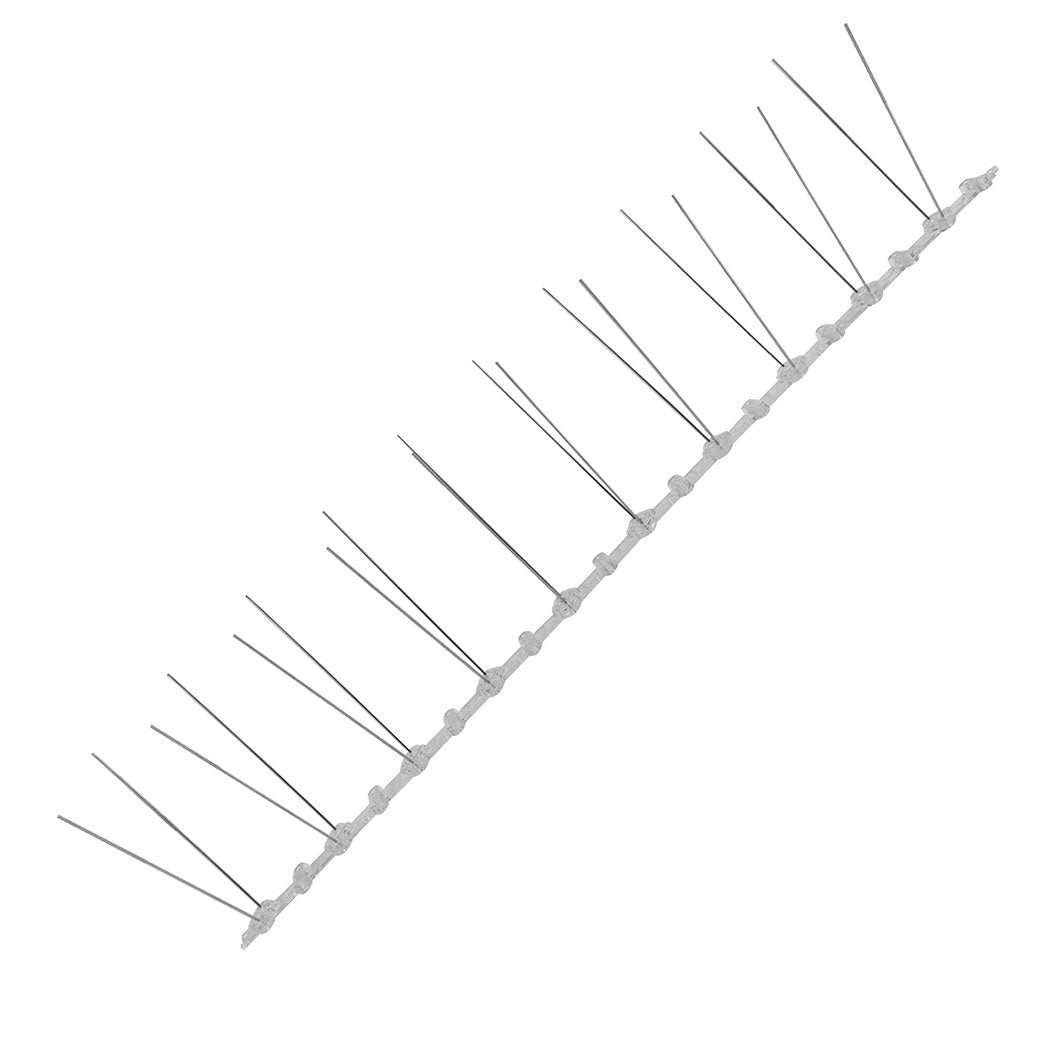 10x 50cm Anti Narrow Bird Spikes Pigeon Deterrent Repellent Bird Sting Stainless - Pet And Farm