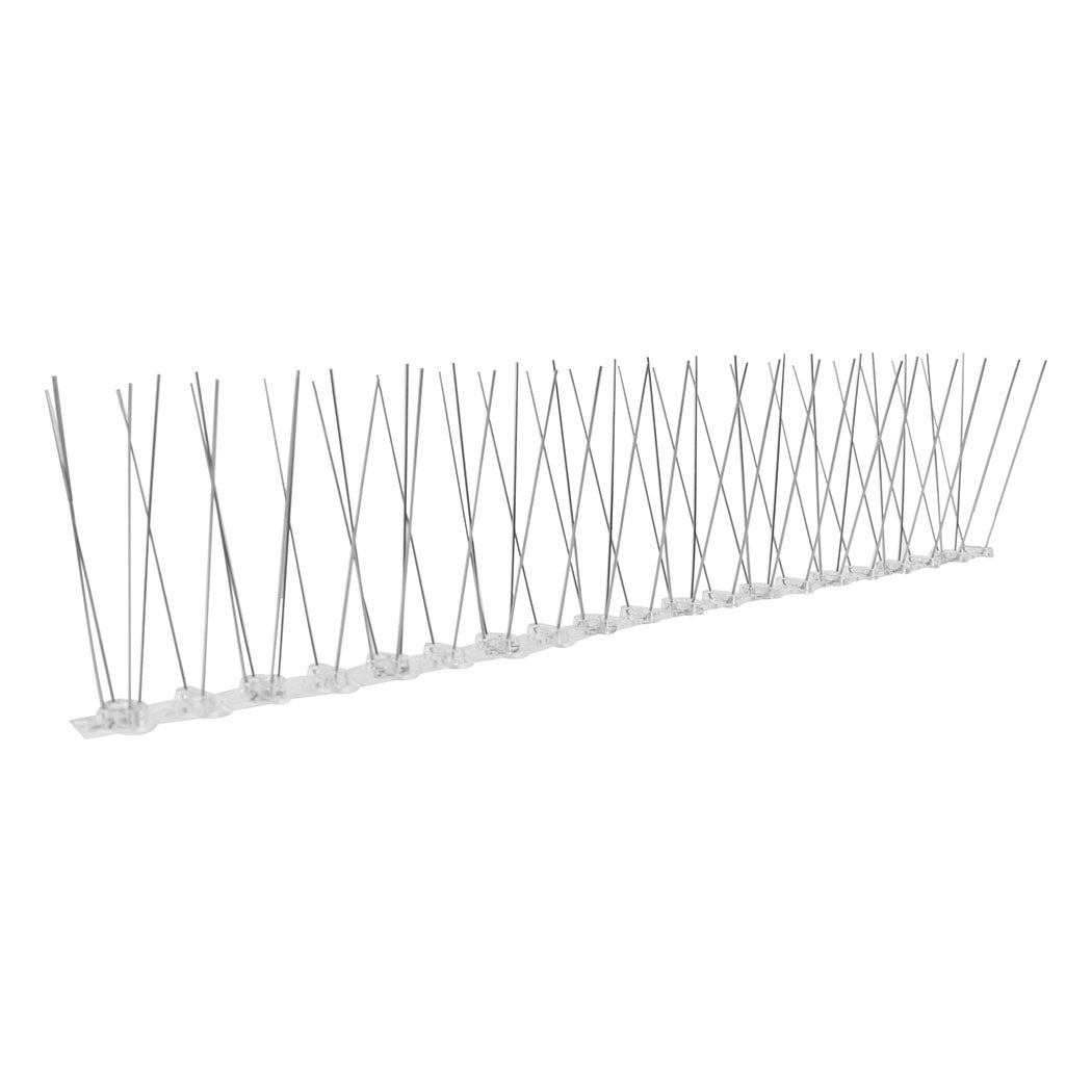 10x 50cm Anti Narrow Bird Spikes Pigeon Deterrent Repellent Bird Sting Stainless - Pet And Farm