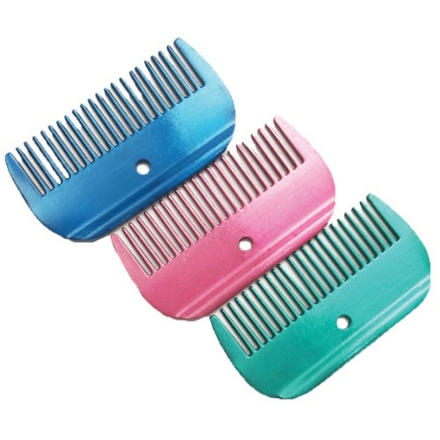 Coloured Aluminium Mane Comb - Pet And Farm