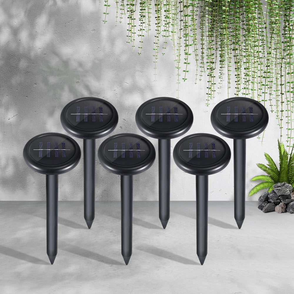 Gardeon 6 X Solar Snake Repeller Powered Snake Repellers Pest Control - Pet And Farm