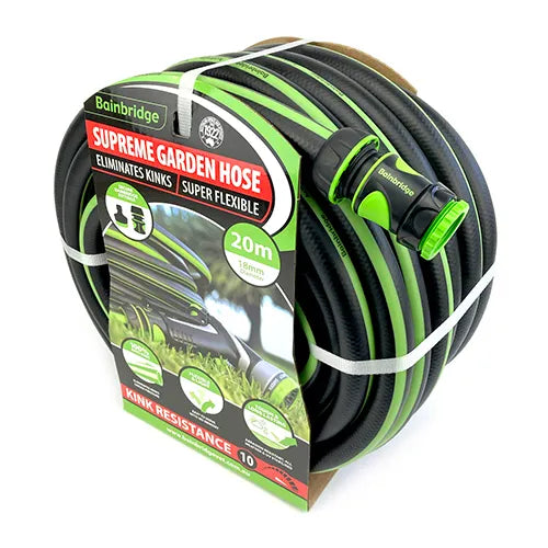 Bainbridge Supreme Non Kink Hose With Fittings 18mm - Pet And Farm