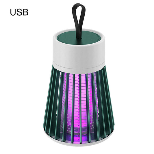 Electric Mosquito Killer Lamp Insect Catcher USB Fly Bug Zapper Trap LED UV Mozzie - Pet And Farm
