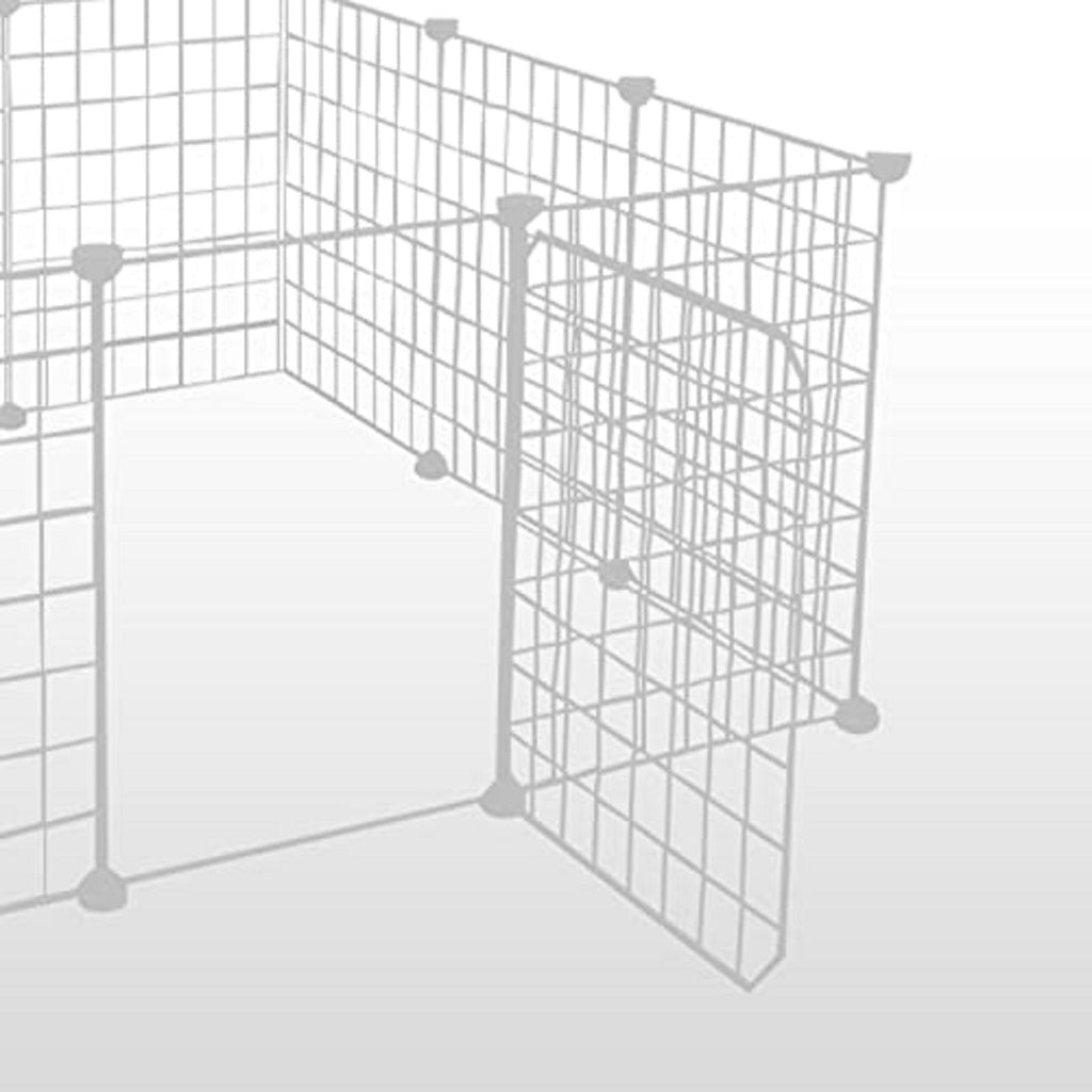 Floofi Small Pet Playpen (White) FI-PP-104-JY - Pet And Farm
